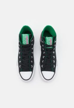 Converse Chuck Taylor All Star Unisex - High-Top Trainers - Black/Green/Prime Pink -Converse Store b671bf7b7881424a8222ba4082e63e77