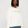Converse Heavyweight Graphic Crew - Sweatshirt - Egret