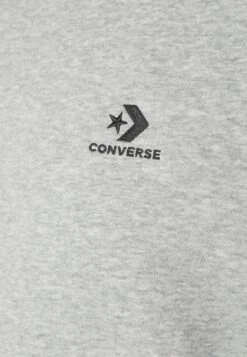 Converse Go To Embroidered Star Chevron Crew Unisex - Sweatshirt - Vintage Grey Heather -Converse Store b86fcb25339249b5b8012aff7a5688f7
