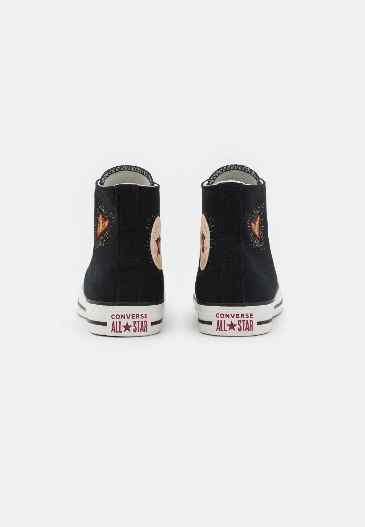 Converse Chuck Taylor All Star - High-Top Trainers - Black/White/Back Alley Brick 4 Converse Chuck Taylor All Star - High-Top Trainers - Black/White/Back Alley Brick - Image 4