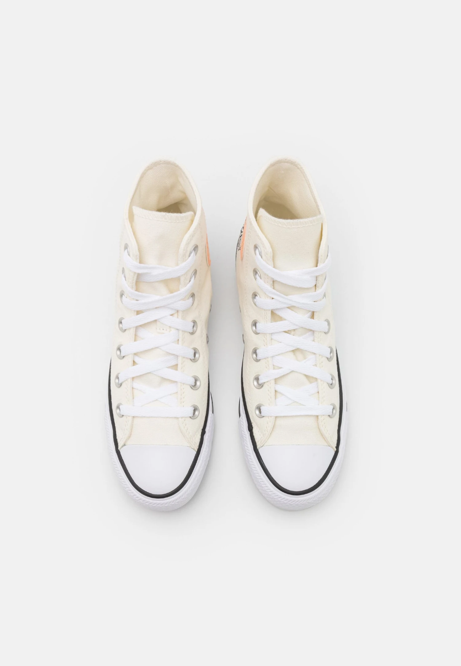 Converse Chuck Taylor All Star Summer Florals - High-Top Trainers - Egret/Cheeky Coral/Black 6 Converse Chuck Taylor All Star Summer Florals - High-Top Trainers - Egret/Cheeky Coral/Black - Image 6