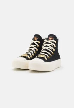 Converse Chuck Taylor All Star Lift - High-Top Trainers - Black/Egret/Back Ally Brick -Converse Store b9768cbae79c40a98efc5290e5d8312c