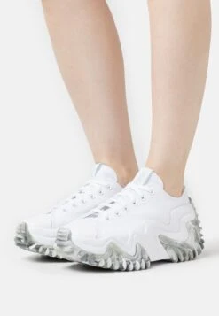 Converse Run Star Motion Cx Platform Marbled - Trainers - White/Aqua Mist/Summit Sage