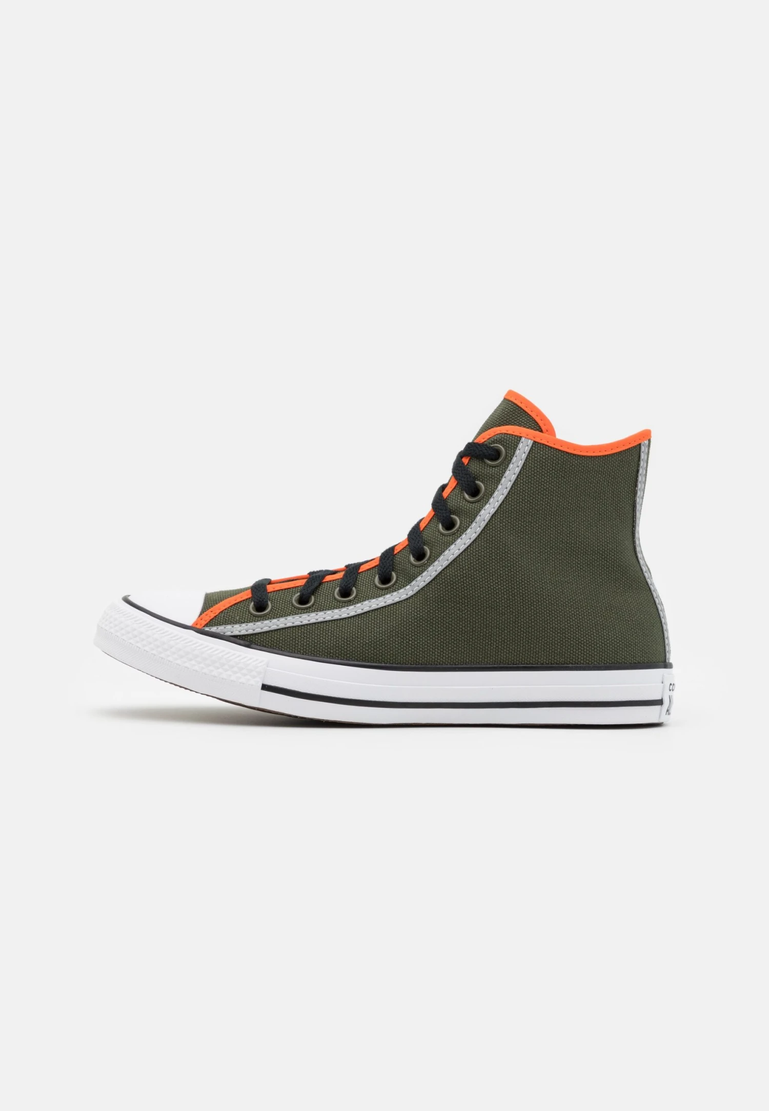 Converse Chuck Taylor All Star Reflective Unisex - High-Top Trainers - Cargo Khaki/Bold Mandarin 1 Converse Chuck Taylor All Star Reflective Unisex - High-Top Trainers - Cargo Khaki/Bold Mandarin