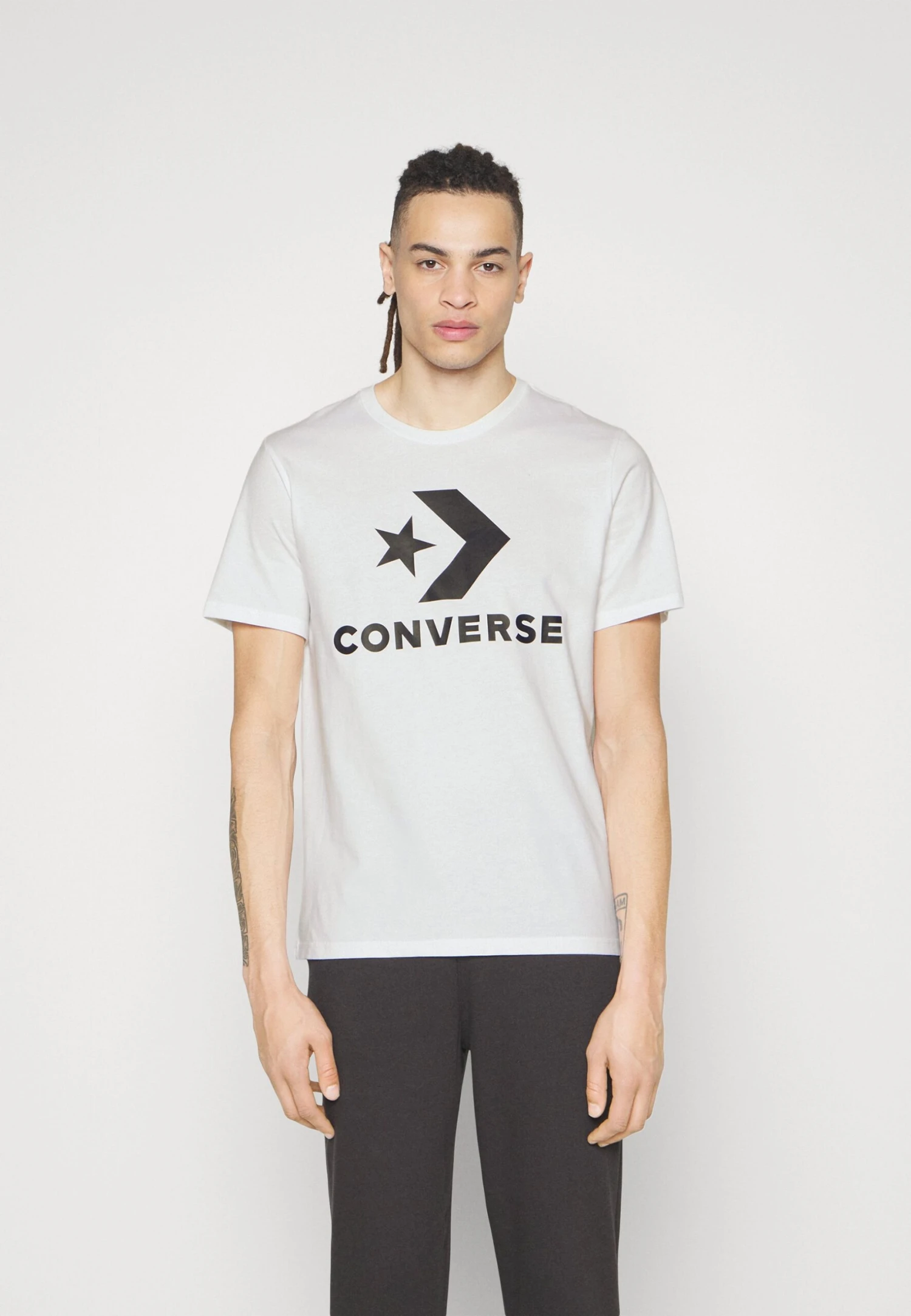 Converse Go To Star Chevron Tee Unisex - Print T-Shirt - White 1 Converse Go To Star Chevron Tee Unisex - Print T-Shirt - White