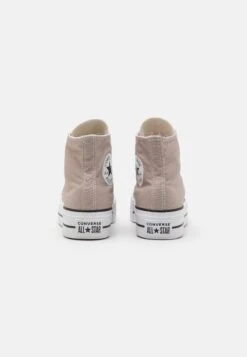 Converse Chuck Taylor All Star Lift Platform - High-Top Trainers - Stone/White/Black -Converse Store be2f71b465c04a6ca8d225de36ec6816