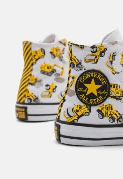 Converse CHUCK TAYLOR ALL STAR UNISEX - High-top Trainers - White/black/amarillo -Converse Store bed5ec7f155a4467a66de1976b8c67b3