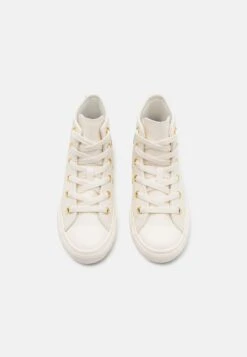 Converse CHUCK TAYLOR ALL STAR UNISEX - High-top Trainers - Egret/metallic Light Gold -Converse Store c411abb447ca44dba92d6980dcacc279