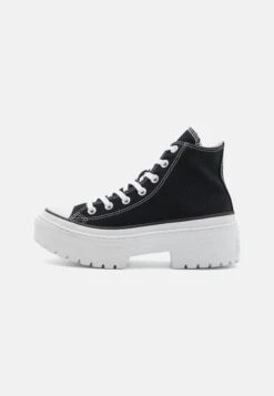 Converse CHUCK TAYLOR ALL STAR LUGGED HEEL PLATFORM - High-top Trainers - Black/white/egret