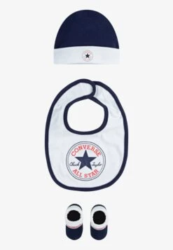 Converse CHUCK INFANT HAT BIB BOOTIE SET - Scarf - Obsidian