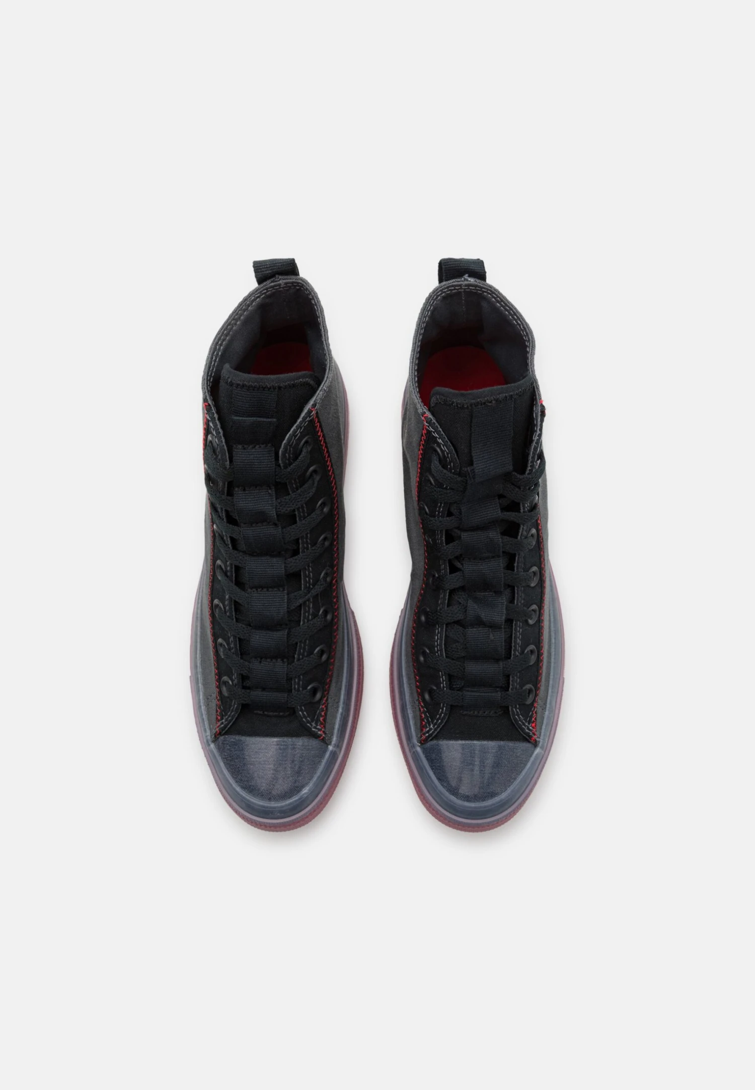 Converse Chuck Taylor All Star Desert Sunset Unisex - High-Top Trainers - Iron Grey/Black/Red 4 Converse Chuck Taylor All Star Desert Sunset Unisex - High-Top Trainers - Iron Grey/Black/Red - Image 4