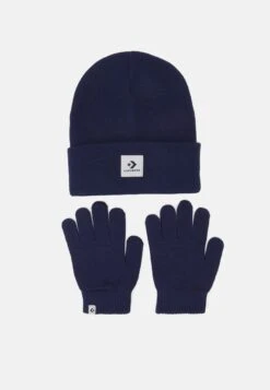 Converse Essentials Beanie Unisex Set- Beanie - Midnight Navy