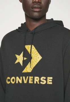 Converse Go To Star Chevron Hoodie Unisex - Sweatshirt - Black -Converse Store c6863092fb58437794a3e6ae450a7b43