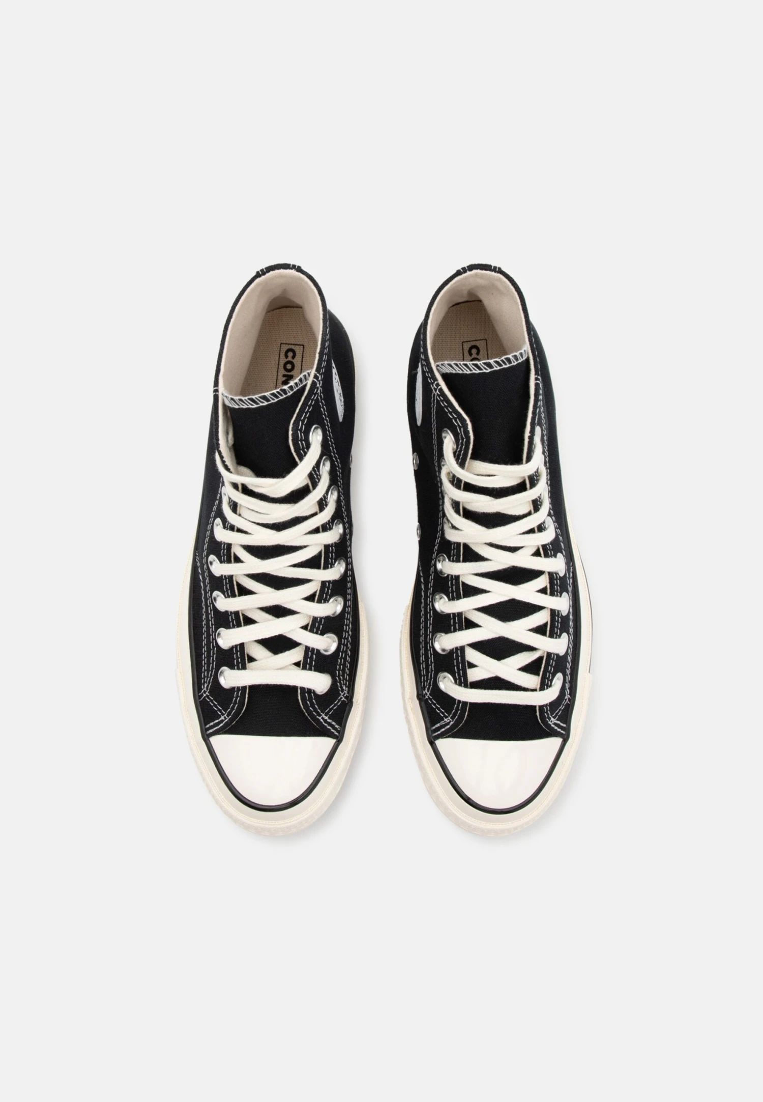 Converse CHUCK 70 WIDE UNISEX - High-top Trainers - Black/egret 4 Converse CHUCK 70 WIDE UNISEX - High-top Trainers - Black/egret - Image 4