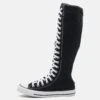 Converse CHUCK TAYLOR ALL STAR - Lace-up Boots - Black/natural Ivory/white