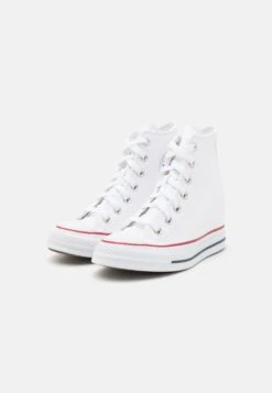 Converse CHUCK TAYLOR ALL STAR INTERNAL WEDGE - Trainers - White/red/navy -Converse Store ca7bf3a052be412bae23c7207f2790b3