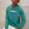 Converse Clouds Long Sleeve Crew - Sweatshirt - Algae Coast
