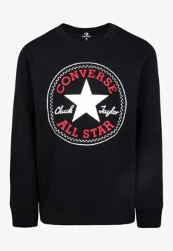 Converse CHUCK PATCH LONG SLEEVE TEE - Long Sleeved Top - White -Converse Store cb85367b30864c0196c395364a35e109