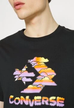 Converse Star Chevron Clouds Graphic- Print T-Shirt - Black -Converse Store cbb66e2f5fd34326bc26032a5dbe9e4d