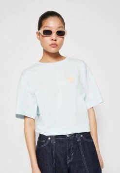 Converse Chuck Taylor Oversized - Print T-Shirt - Aqua Mist -Converse Store cc84ccf329fe497f939fd017a13516f2