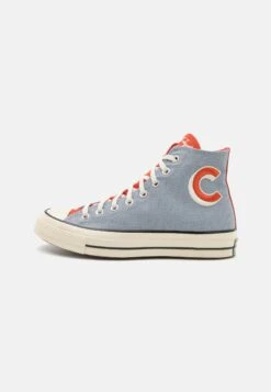 Converse Chuck 70 Letterman Unisex - High-Top Trainers - Heirloom Silver/Nomadic Rust