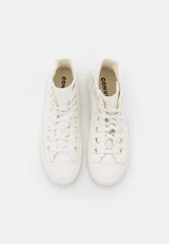 Converse Chuck Taylor All Star - High-Top Trainers - Vintage White/Egret/Gold -Converse Store cf877e8d526745bbb22e5a5a2070d986