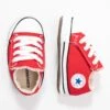 Converse Chuck Taylor All Star Cribster Mid - First Shoes - University Red/Natural Ivory/White