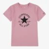 Converse Print T-shirt - Lotus Pink