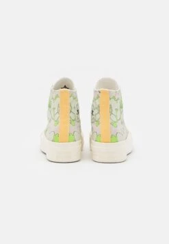Converse Chuck Taylor All Star Lift Floral - High-Top Trainers - Desert Sand/Lime Rave/Egret -Converse Store d6feea38affb444690a454cf1a9e36dc