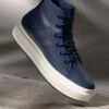 Converse CHUCK TAYLOR ALL STAR EQUIP WATERPROOF UNISEX - High-top Trainers - Navy/egret