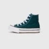 Converse CHUCK TAYLOR ALL STAR EVA LIFT UNISEX - High-top Trainers - Darkly Jaded/white/natural Ivory