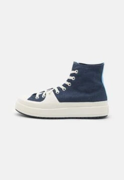 Converse Chuck Taylor All Star Construct Unisex - High-Top Trainers - Navy/Lite Blue