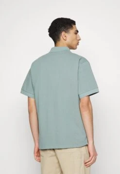 Converse Shoe Patch - Polo Shirt - Tidepool Grey -Converse Store d9bd9dd800d14851b38cad136b9d995c