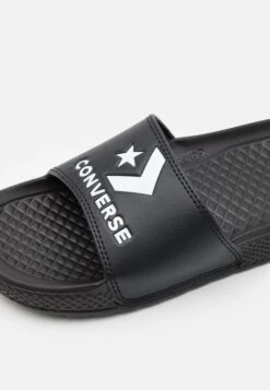 Converse All Star Slide - Pool Slides - Black/White/Black -Converse Store db2f548153154addbe886218073b906c