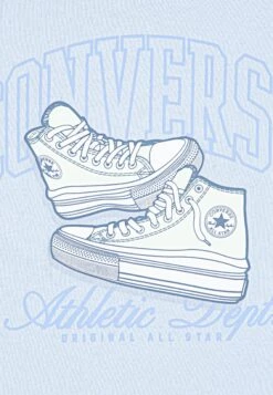 Converse CHUCK TAYLOR - Print T-shirt - Blue It -Converse Store dba18dd5ecbf4f7d9ca9aabb11ff0988