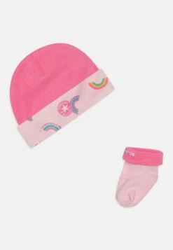 Converse Rainbows Hat Bootie Set - Socks - Pink Foam
