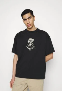 Converse Flower Friends - Print T-Shirt - Black -Converse Store de37c51a29764191a260db3c3f4c7b50