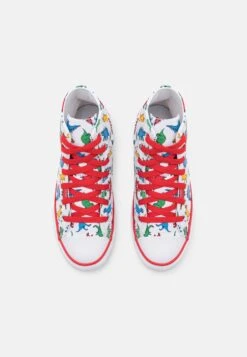 Converse Chuck Taylor All Star Dinosaurs Unisex - High-Top Trainers - White/Enamel Red/Totally Blue -Converse Store de85d417d7e14ffdbd8c2695bd1fbce9
