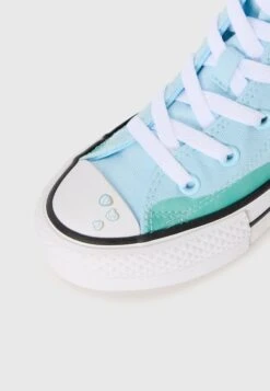 Converse BLUEY CHUCK TAYLOR LIFT UNISEX - High-top Trainers - Blue/white/black -Converse Store e0439a52f8824db5a2ac5f0ddd930e12