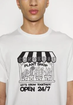 Converse Plant Shop Graphic - Print T-Shirt - White -Converse Store e066a7bda6624dc88c9fb7514b8e1902