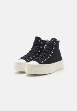 Converse Chuck Taylor All Star Modern Lift Platform - High-Top Trainers - Black -Converse Store e17c677c5b4944778822d536303e9a09