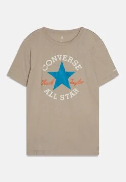Converse Dissected Chuck Patch Tee - Print T-Shirt - Beach Stone