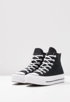 Converse Chuck Taylor All Star Lift - High-Top Trainers - Black/White -Converse Store e3bb2cc7cdb242bf9b602c5ee3bf2a85