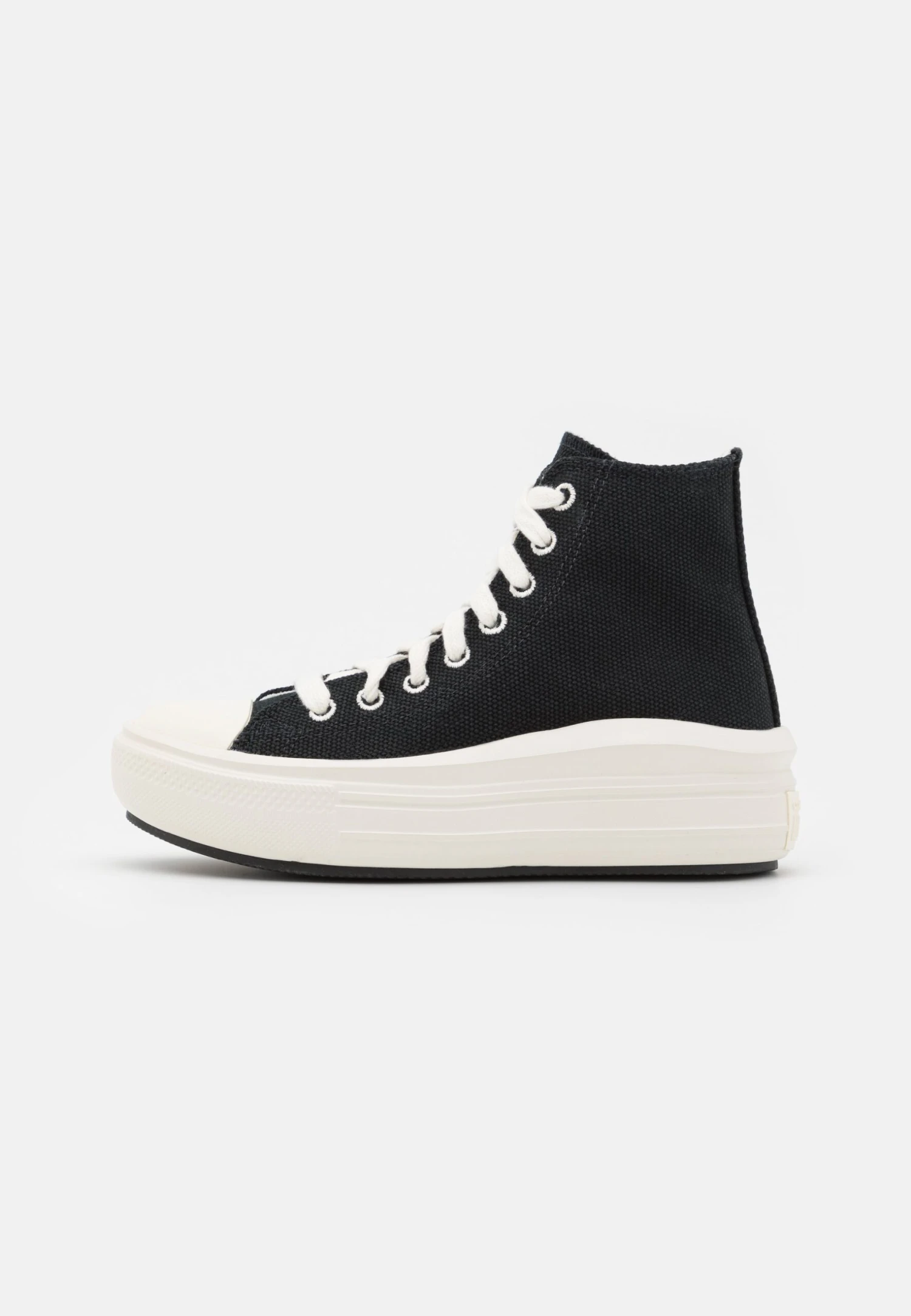 Converse Chuck Taylor All Star Move - High-Top Trainers - Black/Natural Ivory/Egret 2 Converse Chuck Taylor All Star Move - High-Top Trainers - Black/Natural Ivory/Egret - Image 2