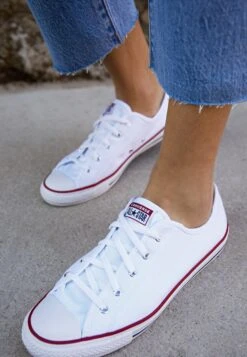 Converse Chuck Taylor All Star Dainty Basic - Trainers - White/Black -Converse Store e45ccfd5041e4d2bbf2f188b8adeab0b