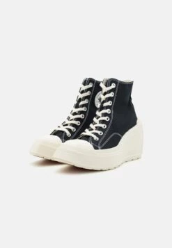 Converse CHUCK 70 DE LUXE WEDGE - High-top Trainers - Black/egret -Converse Store e4aaa06f8d91441b8cf88e15f069ec72