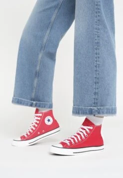 Converse Chuck Taylor All Star Hi- High-Top Trainers - Red