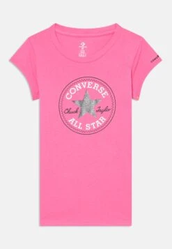 Converse TIMELESS CHUCK PATCH TEE - Print T-shirt - White -Converse Store e5716858a5a14aa38c4e31418da0d5fb