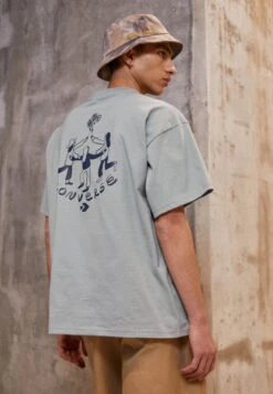 Converse Flower Friends - Print T-Shirt - Tidepool Grey