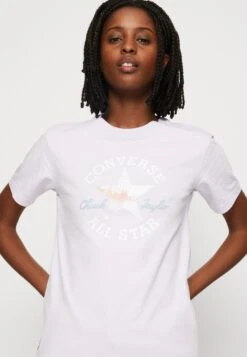 Converse Floral Chuck Taylor All Star Patch Short Sleeve - Print T-Shirt - Vapor Violet -Converse Store e7e56bb3995748cb951764f6e34d9bf9